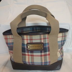Small plaid Tommy Hilfiger purse